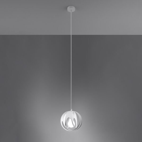Pendant Lamp Tulos 1 White - Image 3