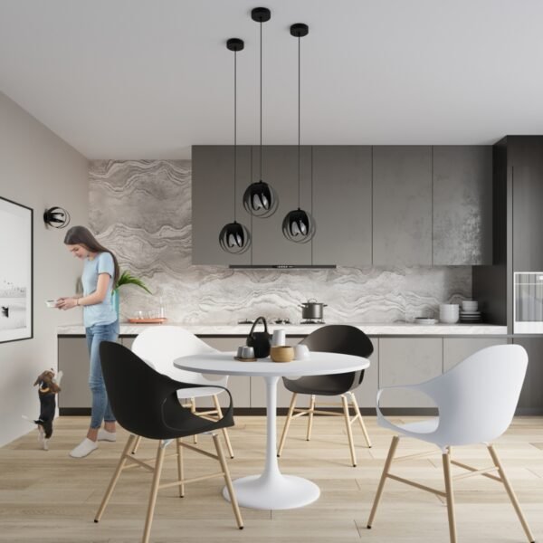 Pendant Lamp Tulos 3l Black - Image 6