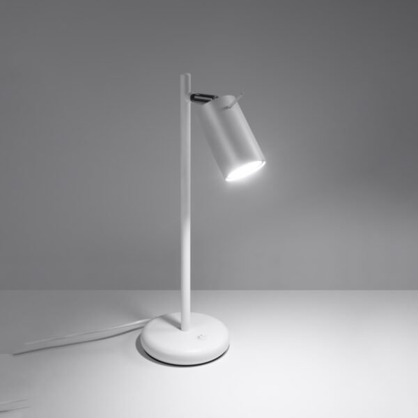Table Lamp Ring White - Image 3