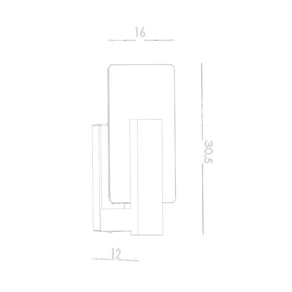 Wall Lamp Lappo White - Image 4