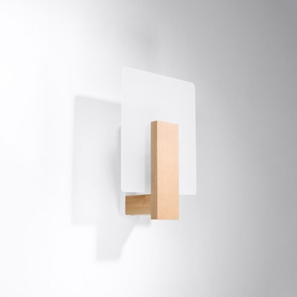 Wall Lamp Lappo Natural Wood - Image 2