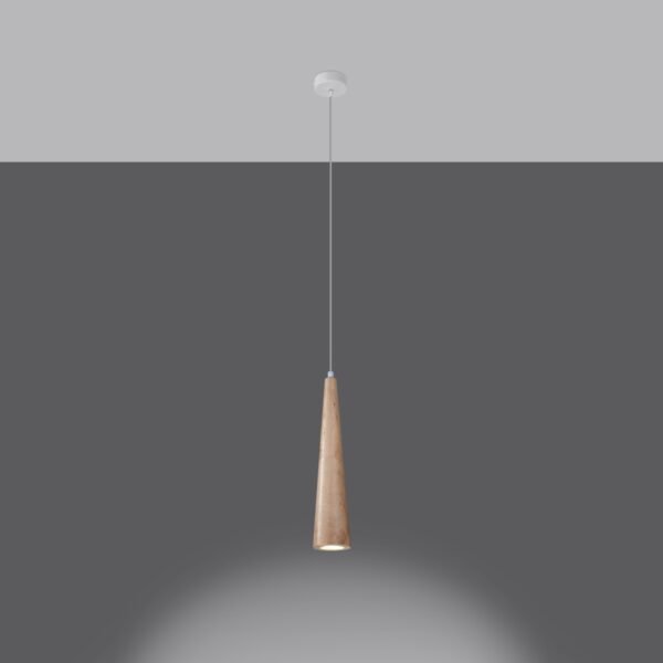 Pendant Lamp Sula 1 Natural Wood - Image 3