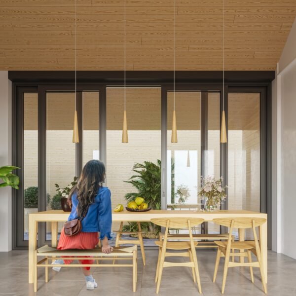 Pendant Lamp Sula 3p Natural Wood - Image 6