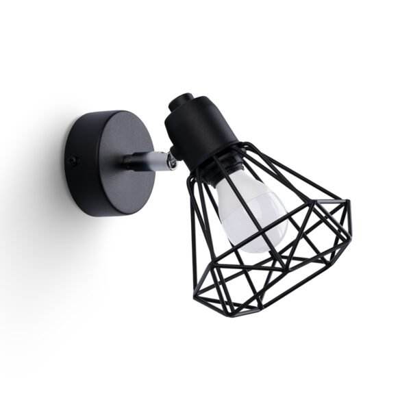 Wall Lamp Artemis 1 Black Single Wall Lights Modern Designer Lights