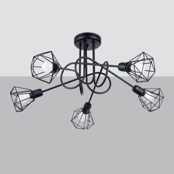 Chandelier Artemis 5s Black - Image 2