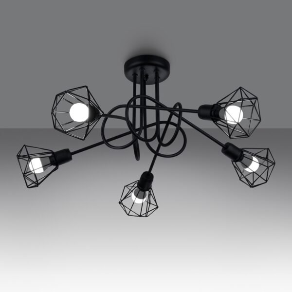 Chandelier Artemis 5s Black - Image 3