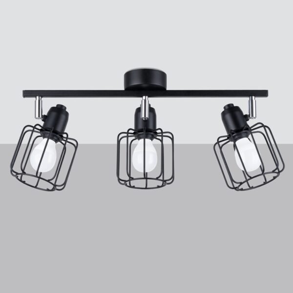 Ceiling Lamp Beluci 3 Black - Image 2