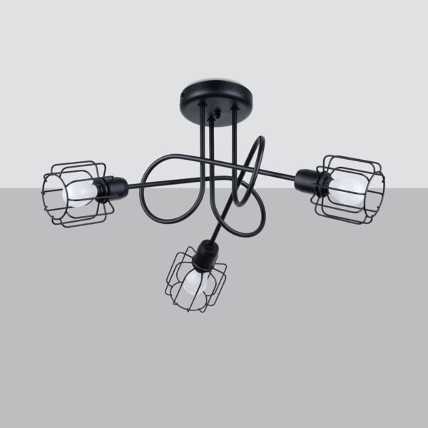 Chandelier Beluci 3s Black - Image 2