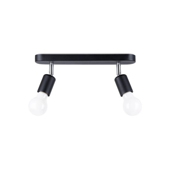 Ceiling Lamp Fornes 2 Black