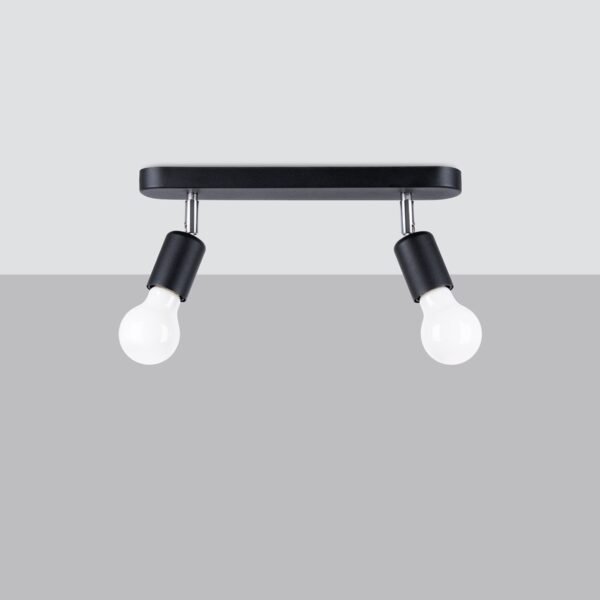 Ceiling Lamp Fornes 2 Black - Image 2