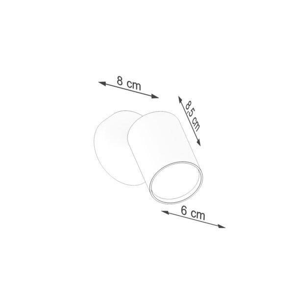 Wall Lamp Lemmi 1 White - Image 5