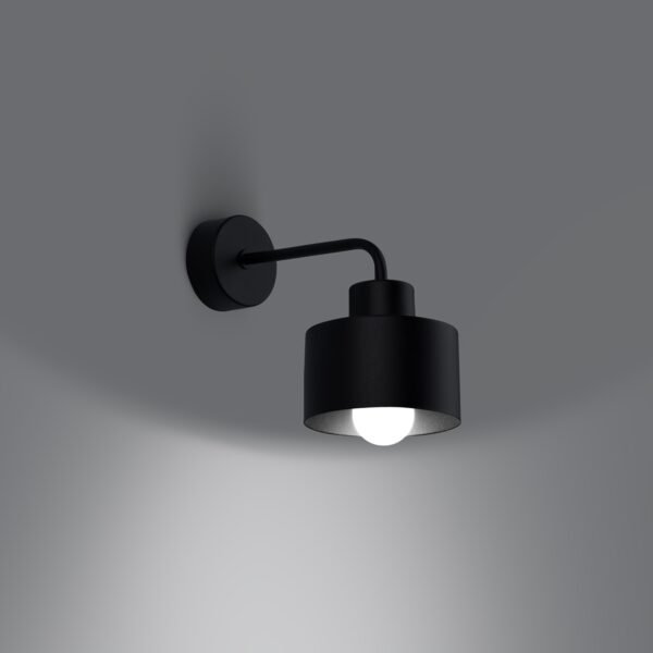 Wall Lamp Savar 1 Black - Image 3