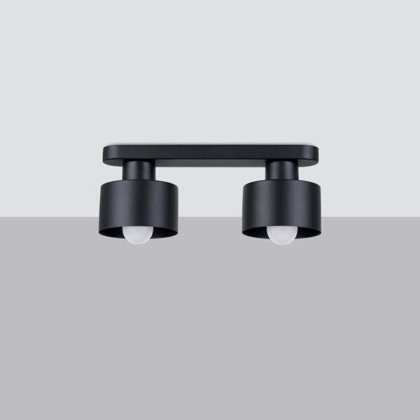 Ceiling Lamp Savar 2 Black - Image 2