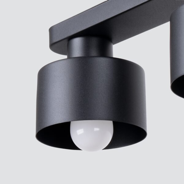 Ceiling Lamp Savar 2 Black - Image 4