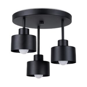 Ceiling Lamp Savar 3 Black