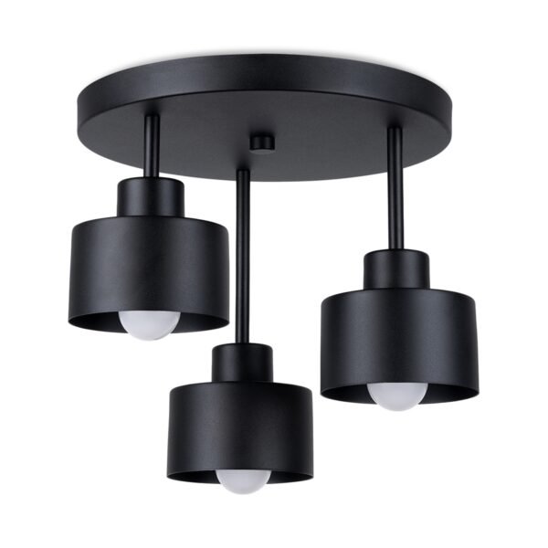 Ceiling Lamp Savar 3 Black
