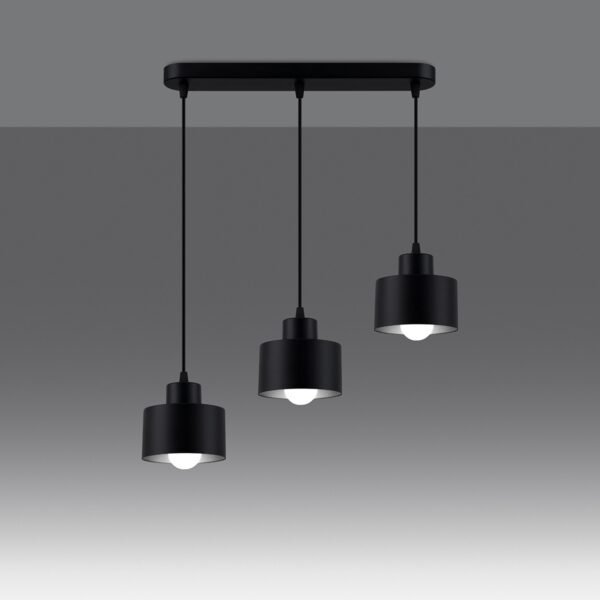 Pendant Lamp Savar 3 Black - Image 3