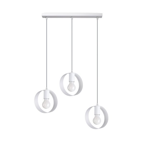 Pendant Lamp Titran 3 Biała