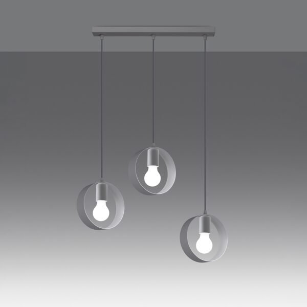 Pendant Lamp Titran 3 Biała - Image 3