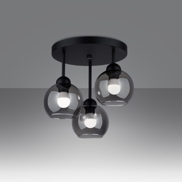 Chandelier Alino 3 Black - Image 3