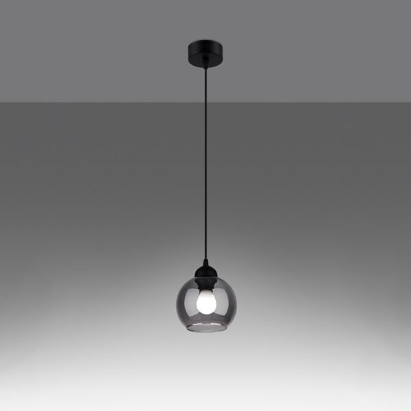 Pendant Lamp Alino 1 Black - Image 3
