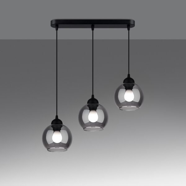 Pendant Lamp Alino 3 Black - Image 3