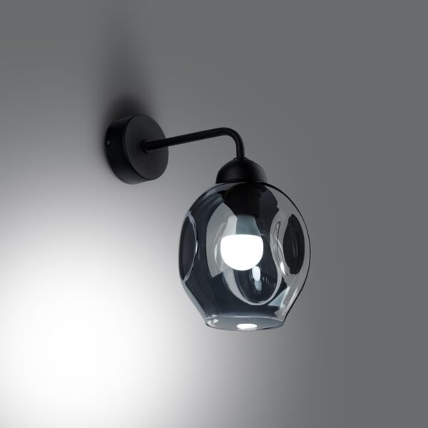 Wall Lamp Fillan 1 Black - Image 3