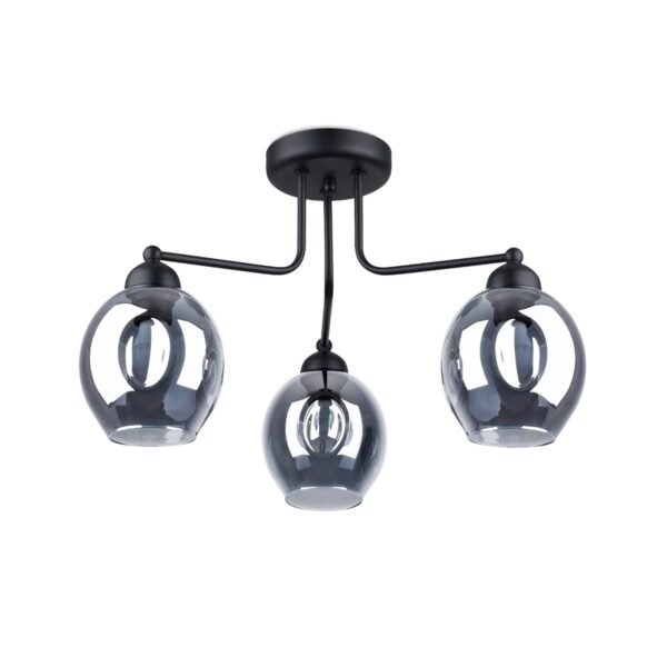 Chandelier Fillan 3 Black Ceiling Chandeliers Modern Designer Lights