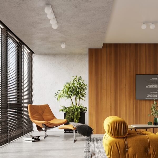 Ceiling Lamp Yoli 1 White Single Ceiling Lights Modern Designer Lights