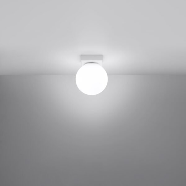 Ceiling Lamp Yoli 1 White Single Ceiling Lights Modern Designer Lights