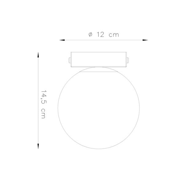 Ceiling Lamp Yoli 1 Black - Image 4