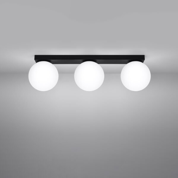 Ceiling Lamp Yoli 3 Black - Image 3