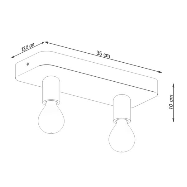 Ceiling Lamp Tavo 2 - Image 5