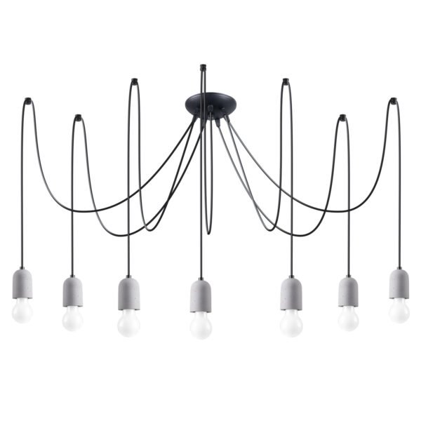 Chandelier Neso 7 Hanging Chandeliers Modern Designer Lights