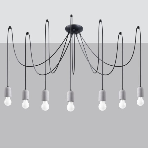 Chandelier Neso 7 Hanging Chandeliers Modern Designer Lights