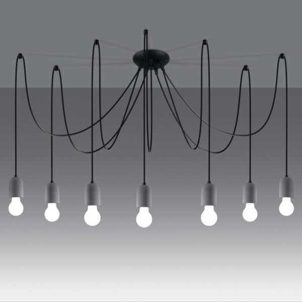 Chandelier Neso 7 Hanging Chandeliers Modern Designer Lights