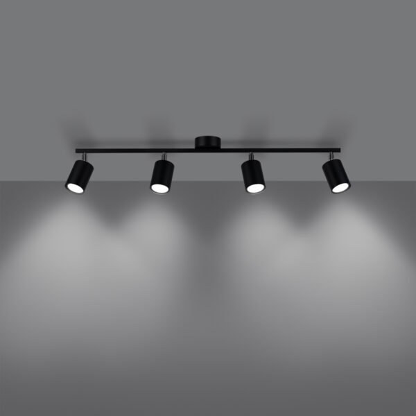 Ceiling Lamp Lemmi 4l Black - Image 3