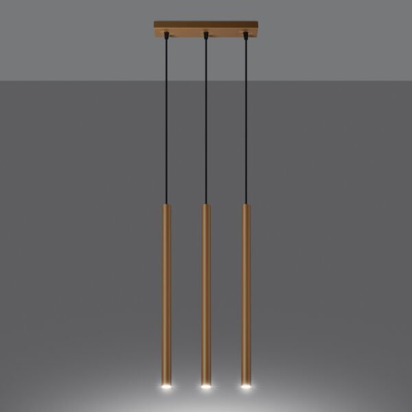 Pendant Lamp Pastelo 3l Gold - Image 3