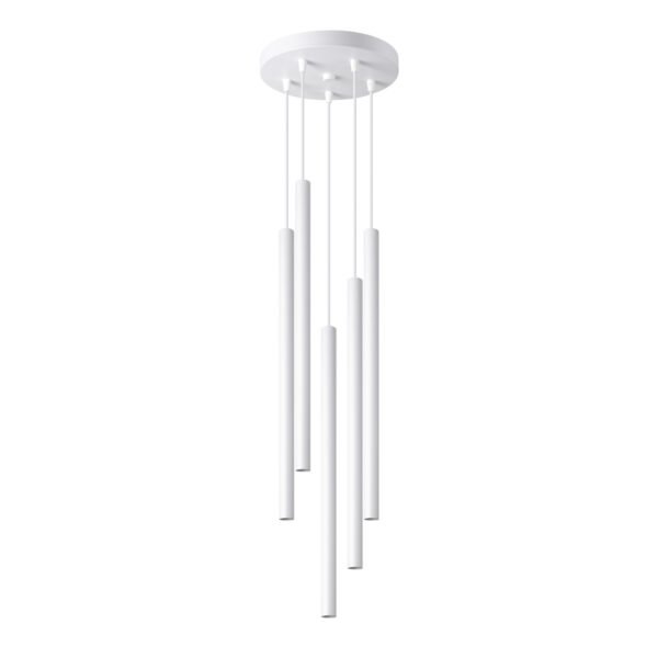 Pendant Lamp Pastelo 5p White