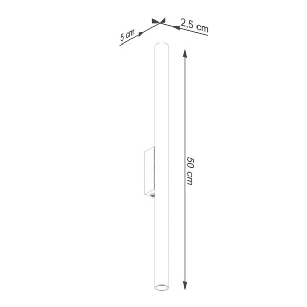 Wall Lamp Pastelo 2 Gold - Image 5