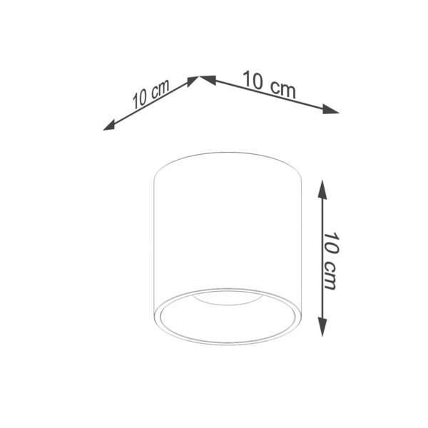 Ceiling Lamp Orbis 1 Gold - Image 5