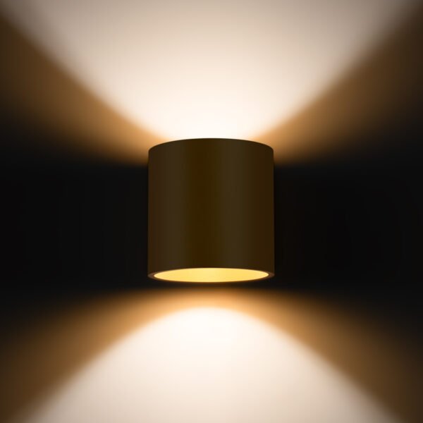 Wall Lamp Orbis 1 Gold Single Wall Lights Modern Designer Lights