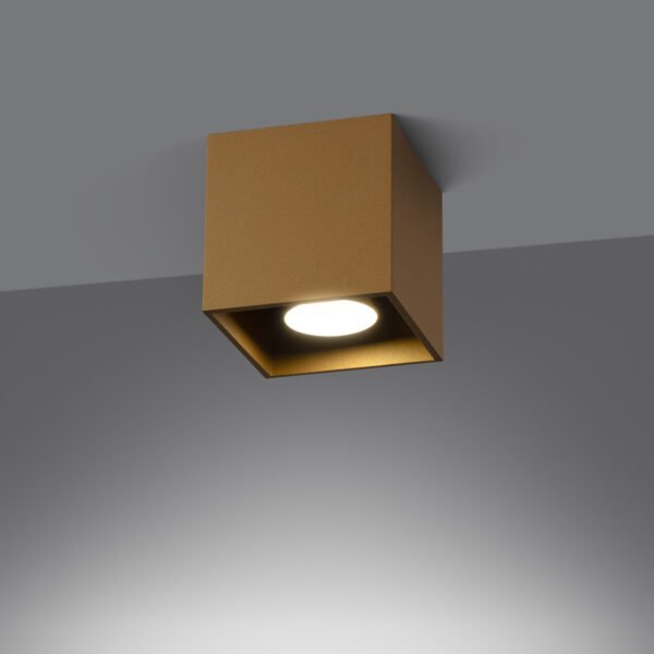 Ceiling Lamp Quad 1 Gold - Image 3