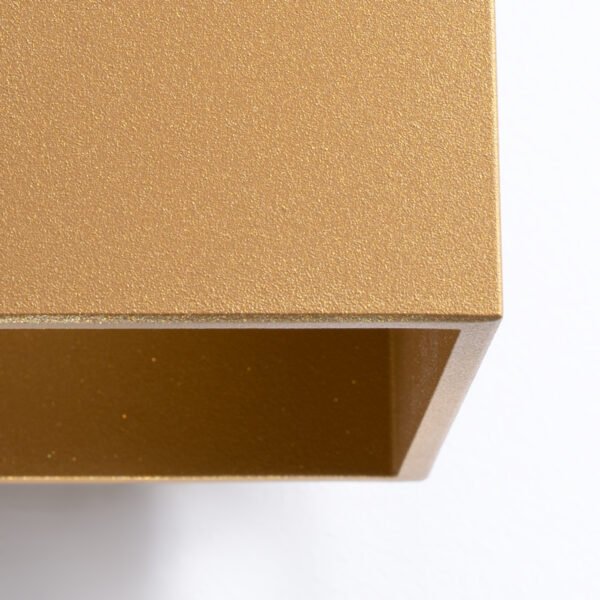 Wall Lamp Quad 1 Gold - Image 4