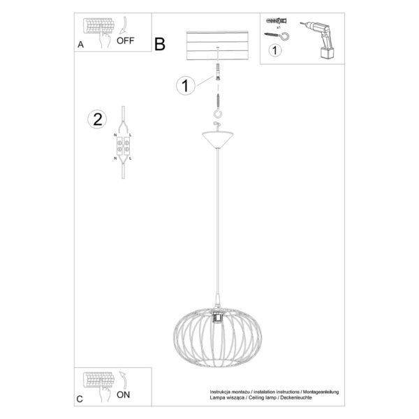 Pendant Lamp Tsuno - Image 6