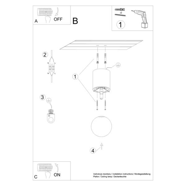 Ceiling Lamp Boomo 12 - Image 6