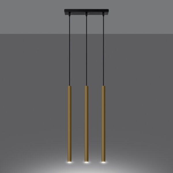 Pendant Lamp Pastelo 3l Polished Gold Multi Pendants Modern Designer Lights
