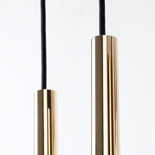 Pendant Lamp Pastelo 3p Polished Gold - Image 4
