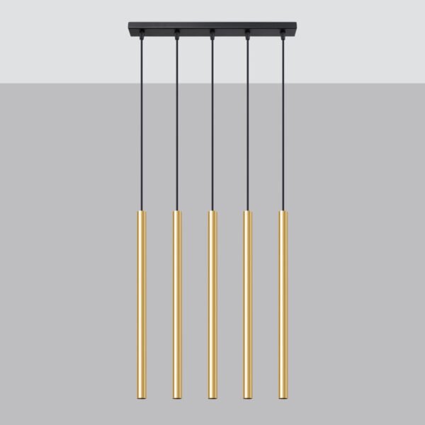 Pendant Lamp Pastelo 5l Polished Gold - Image 2