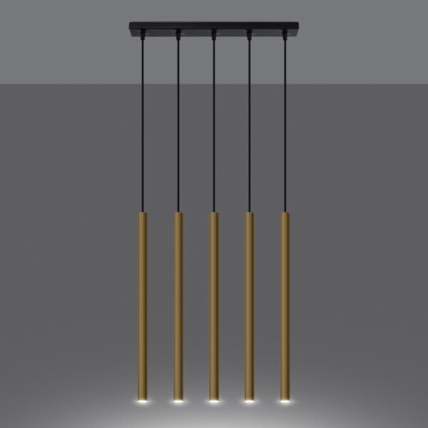Pendant Lamp Pastelo 5l Polished Gold - Image 3